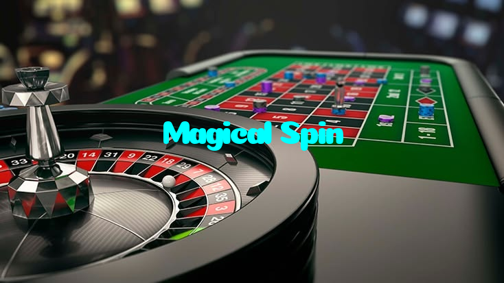 Magical Spin casino presented on mobile device in Pakistan with slots and live games